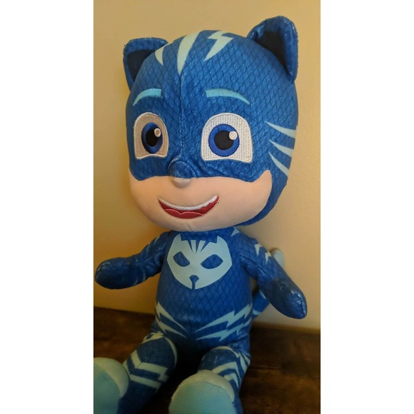 Just Play Catboy Plush 16" Frog Box Eone Pj Masks Blue - Picture 2 of 4